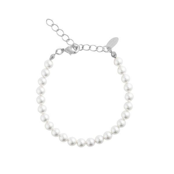 Caroline Svedbom - Armband Pearl Rhodium
