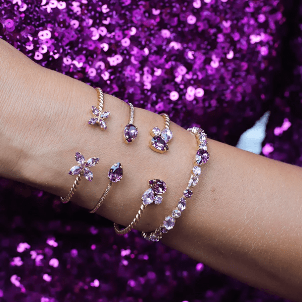 Caroline Svedbom - Armband Petite Drop Guld Iris