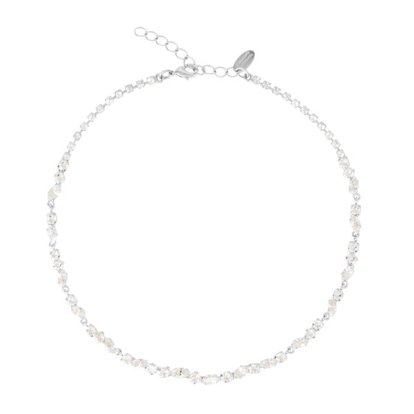 Caroline Svedbom - Halsband Alelia Rhodium Crystal