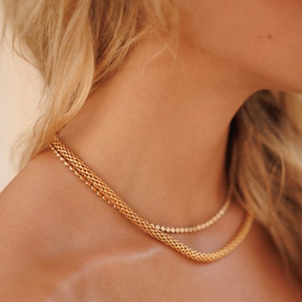 Caroline Svedbom - Halsband Daria Silver