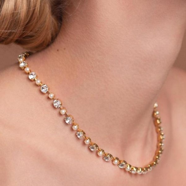 Caroline Svedbom - Halsband Day Of My Life Guld