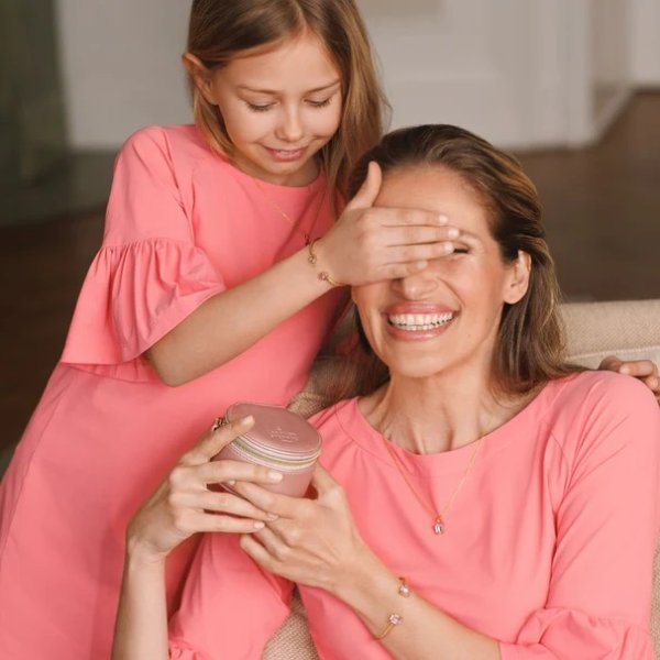 Caroline Svedbom - Halsband Lydia Guld Light Rose