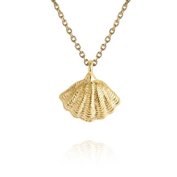 Caroline Svedbom - Halsband Mira Shell Guld