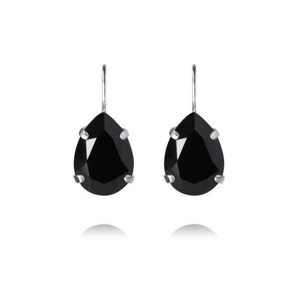 Caroline Svedbom - Örhängen Claps Mini Drop Rhodium Jet