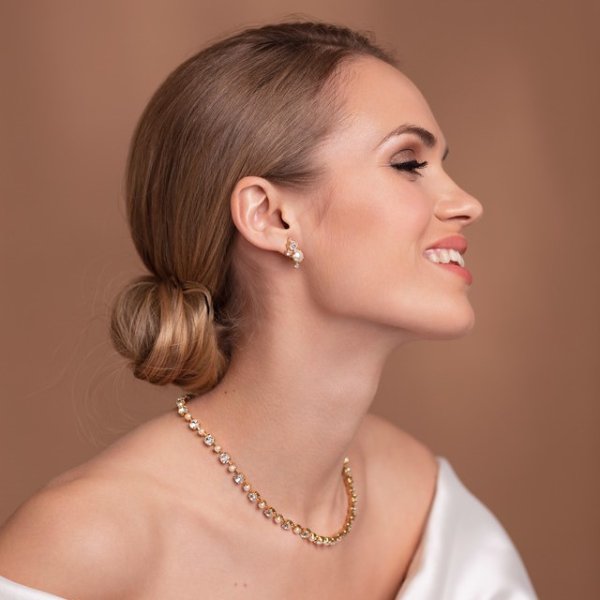 Caroline Svedbom - Örhängen I Still Do Guld