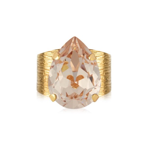 Caroline Svedbom - Ring Classic Drop Guld Silk