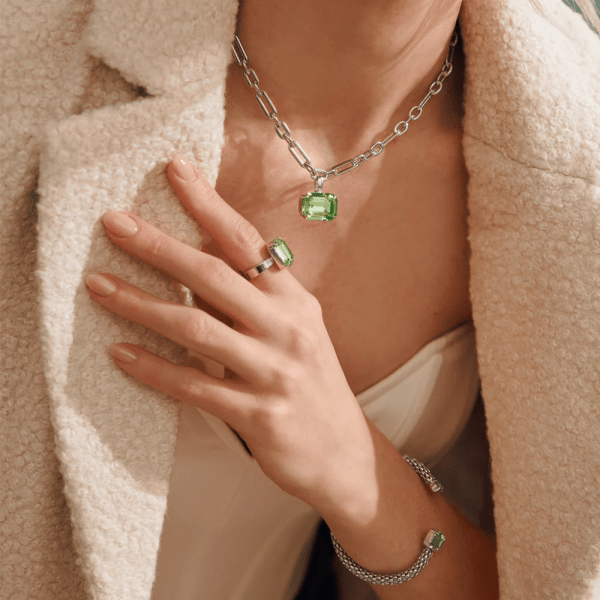 Caroline Svedbom - Ring Lydia Guld Peridot