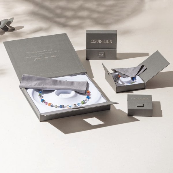 Coeur De Lion - Armband Geocube Iconic Röd