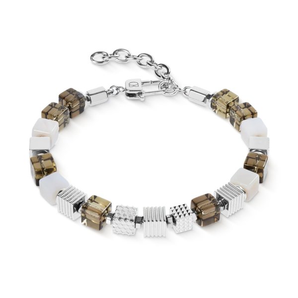 Coeur De Lion - Armband Unisex Graphic Cubes Smoky