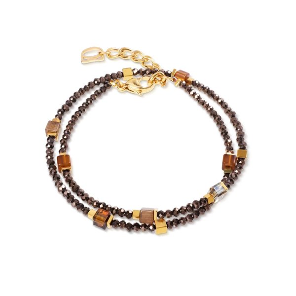 Coeur De Lion - Armband Joyful Flex Brun