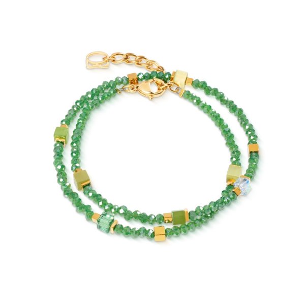 Coeur De Lion - Armband Joyful Flex Grön