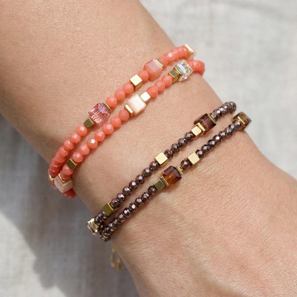 Coeur De Lion - Armband Joyful Flex Orange