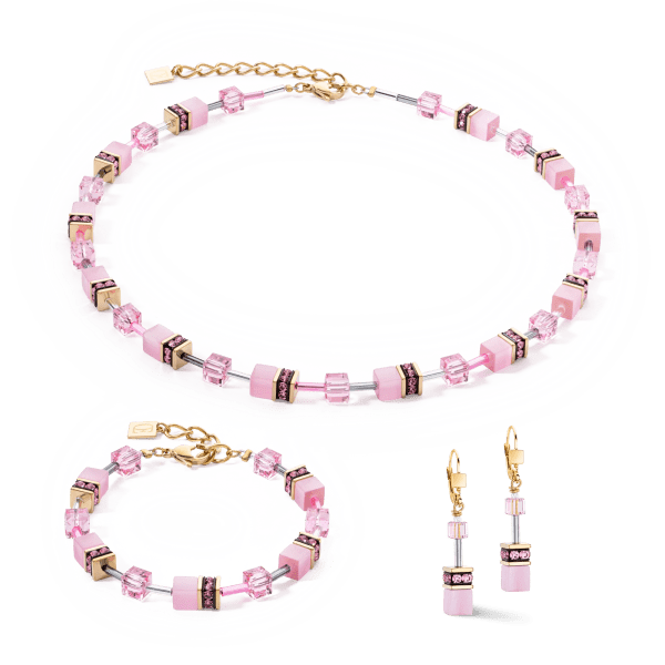 Coeur De Lion - Halsband Iconic Mono Rosa