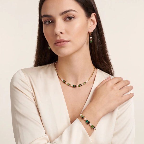 Coeur De Lion - Halsband Sparkling Princess Emerald