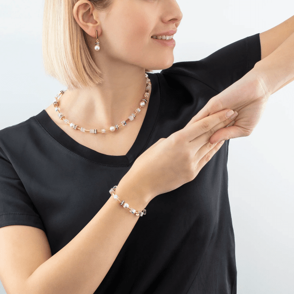 Coeur De Lion - Örhängen Iconic Pearl Mix Vit