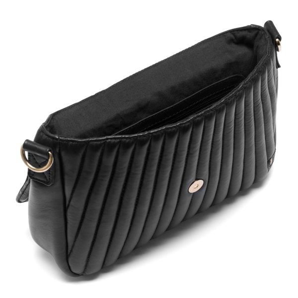 Depeche - Väska Quilted Cross Over Svart