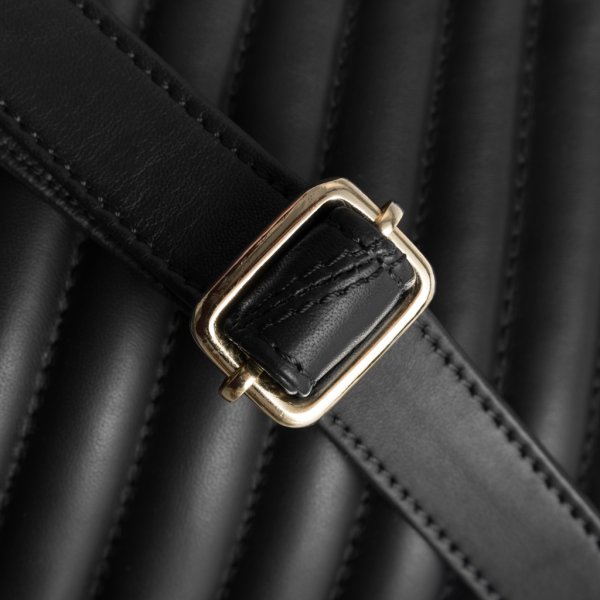 Depeche - Väska Quilted Cross Over Svart