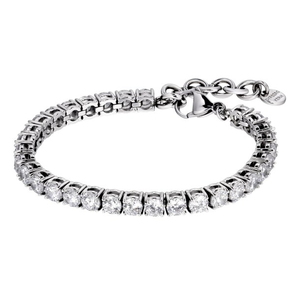 Dyrberg/Kern - Armband Cobra Stål Klar