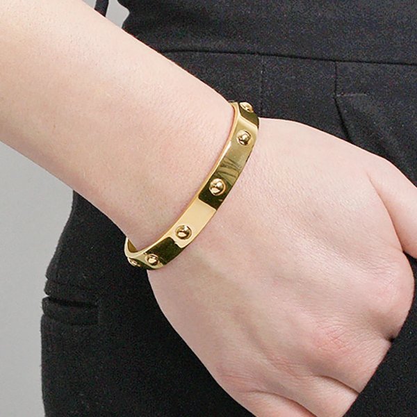 Dyrberg/Kern - Armband Dott Guld