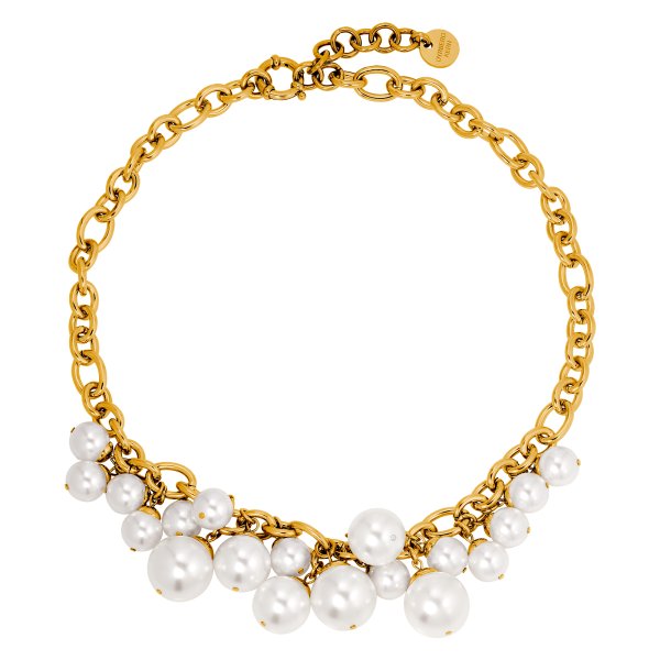 Dyrberg/Kern - Halsband Chanelia Guld Pearl