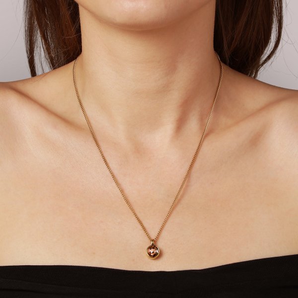 Dyrberg/Kern - Halsband Ette Guld Brun