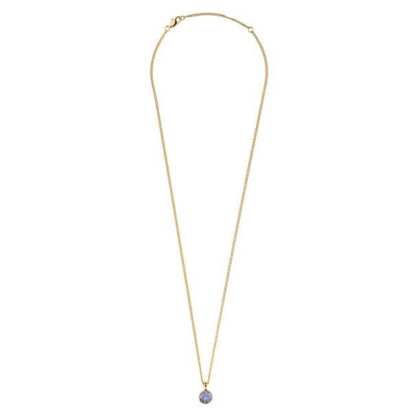 Dyrberg/Kern - Halsband Ette Guld Lavendel