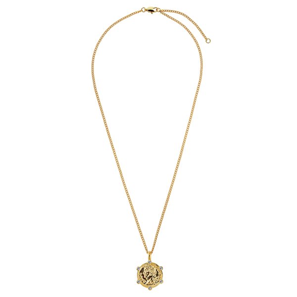 Dyrberg/Kern - Halsband Siena Guld Klar