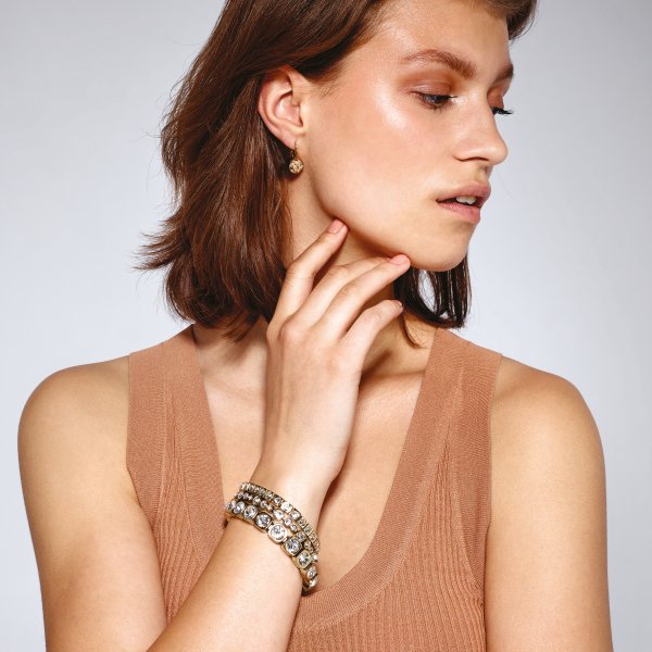 Dyrberg/Kern - Örhängen Louise Guld Golden