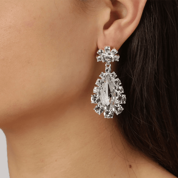 Dyrberg/Kern - Örhängen Lucia Silver Klar