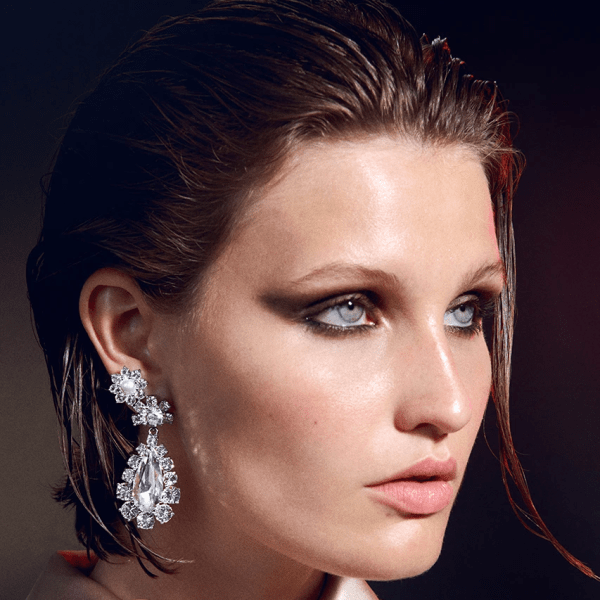 Dyrberg/Kern - Örhängen Lucia Silver Klar