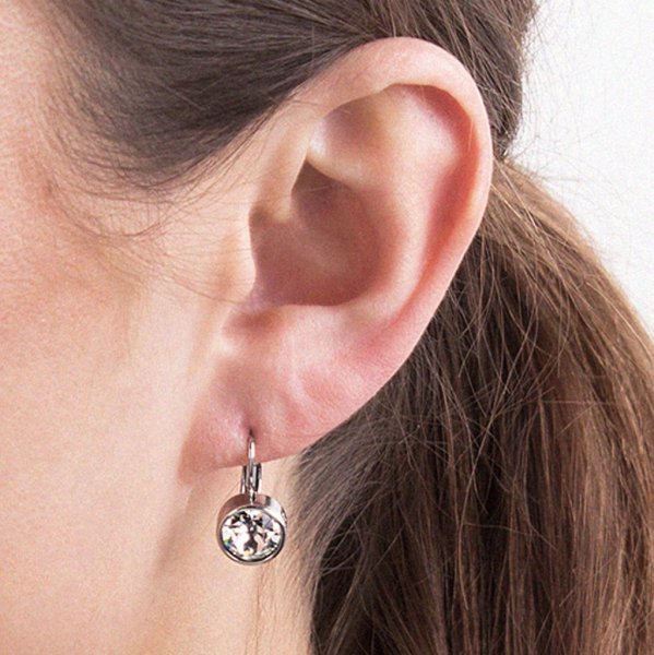 Dyrberg/Kern - Örhängen Louise Silver Klar