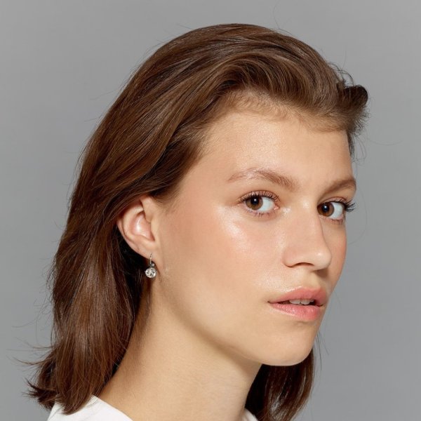 Dyrberg/Kern - Örhängen Madu Silver Klar