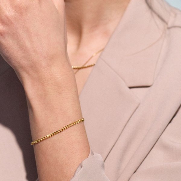 Edblad - Armband Cuban Chain Guld