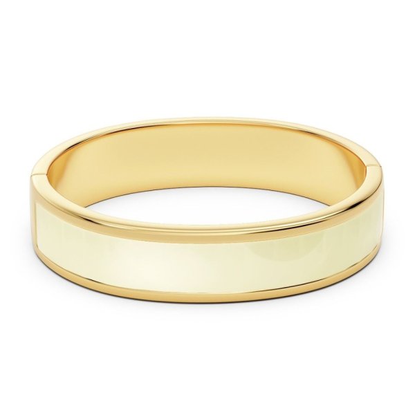 Edblad - Armband Frame Enamel Vit