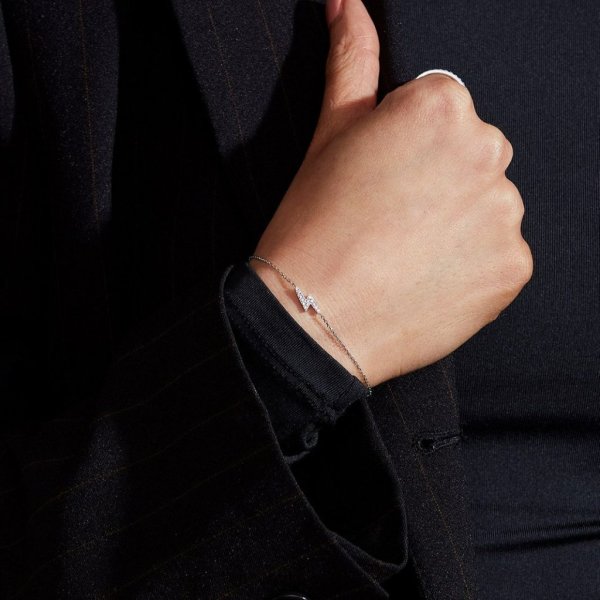 Edblad - Armband Lightning Sparkle Stål