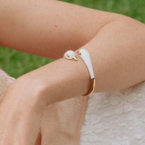 Edblad - Armband Lovebirds Bangle Vit