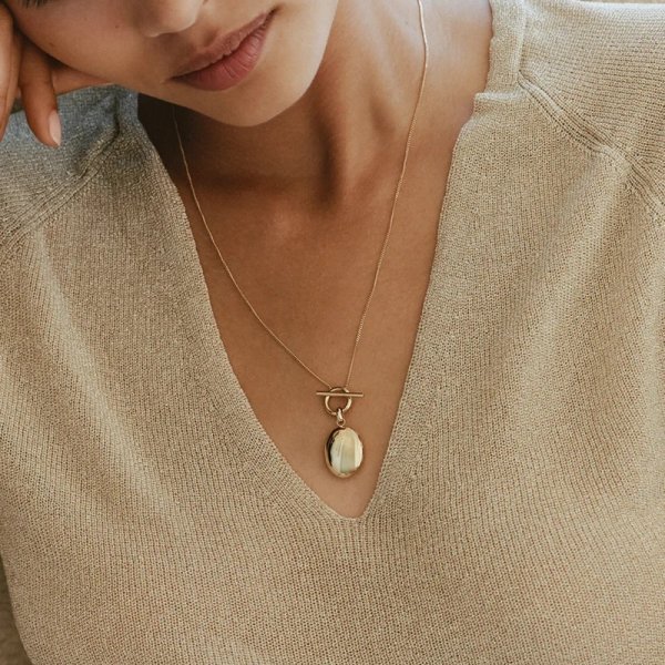 Edblad - Halsband Behold Locket Guld
