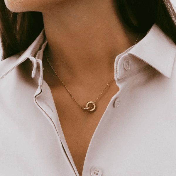 Edblad - Halsband Chunky Eternal Guld