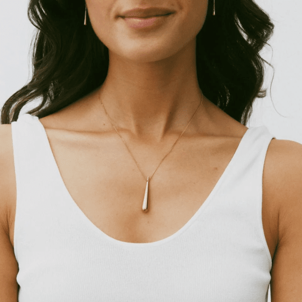 Edblad - Halsband Drops Guld