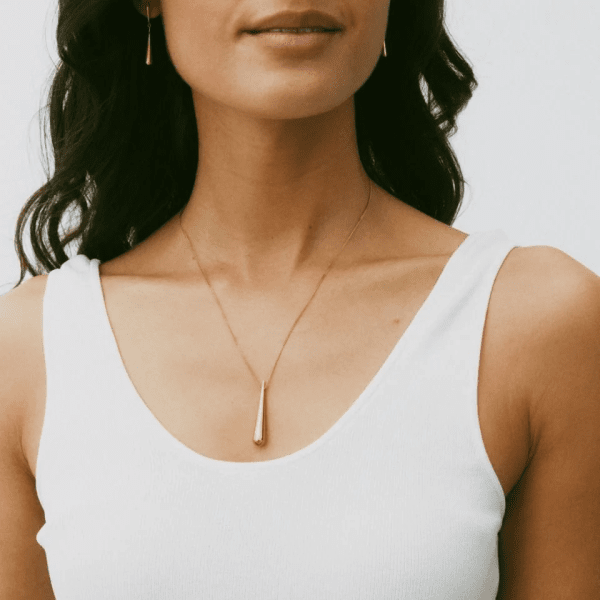 Edblad - Halsband Drops Guld