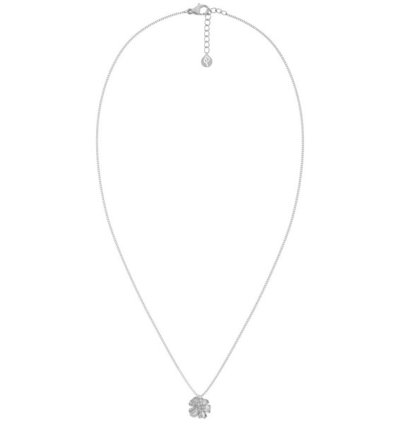 Edblad - Halsband Floral Smal Stål