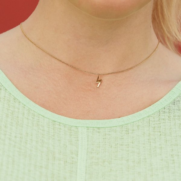 Edblad - Halsband Lightning Guld