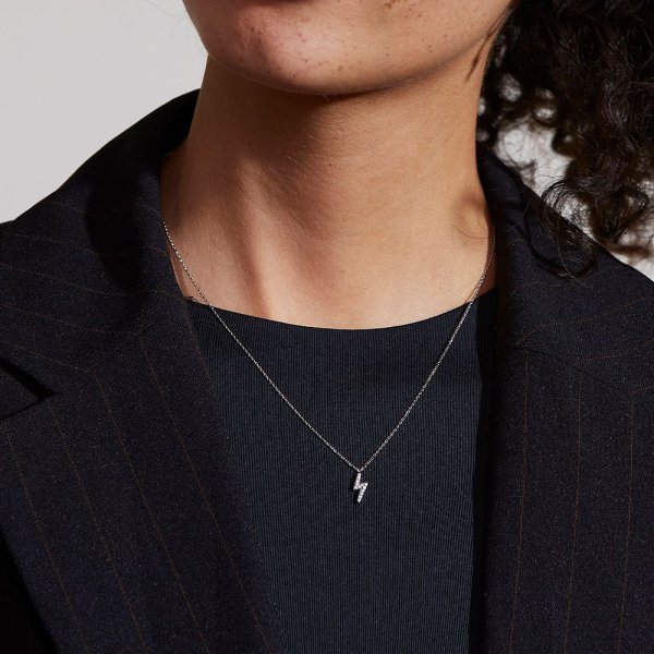 Edblad - Halsband Lightning Sparkle Stål