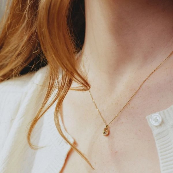 Edblad - Halsband Moonrave S Guld
