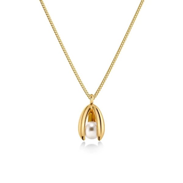 Edblad - Halsband Moonrave S Guld