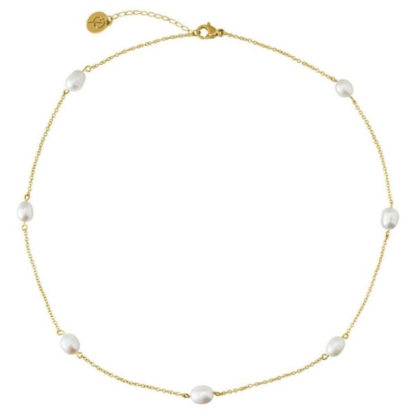 Edblad - Halsband Perla Multi Kort Guld