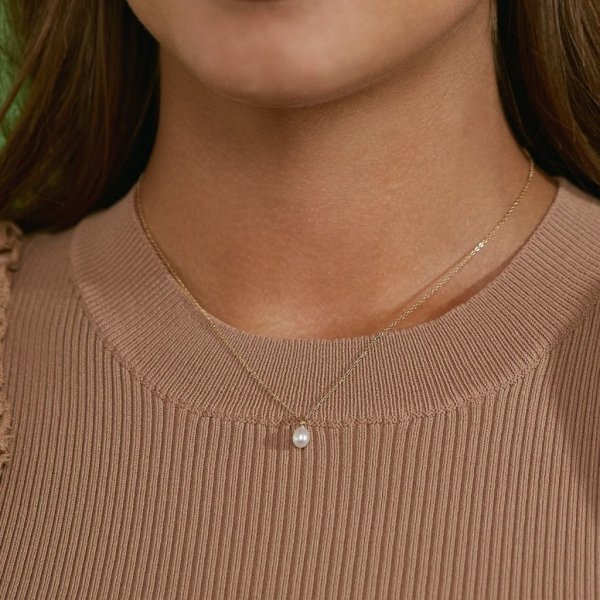 Edblad - Halsband Perla Singel Guld