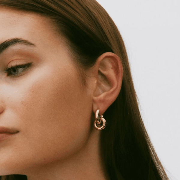 Edblad - Örhängen Chunky Eternal Guld