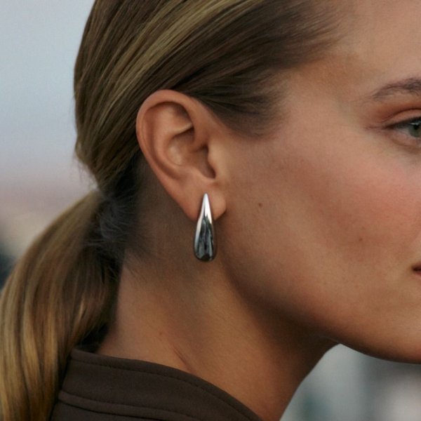 Edblad - Örhängen Crest Studs Stål