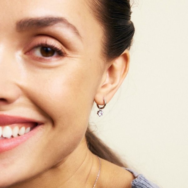 Edblad - Örhängen Crown Hoops Stål